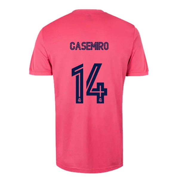 Maglia Real Madrid Away NO.14 Casemiro 20/21 Rosa